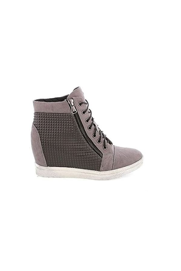 MARIA MARE 61220 Baskets Mode Femme Gris 38