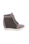 MARIA MARE 61220 Baskets Mode Femme Gris 38