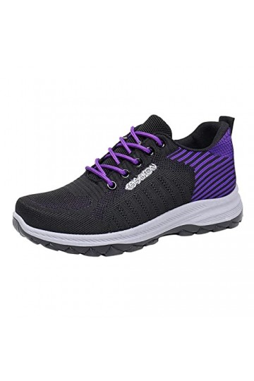 Femme Baskets Mode Chaussures Sport Sneakers Fitness Basquettes Orthopédiques Trail Chaussures Décontractées Basses Casual Sp