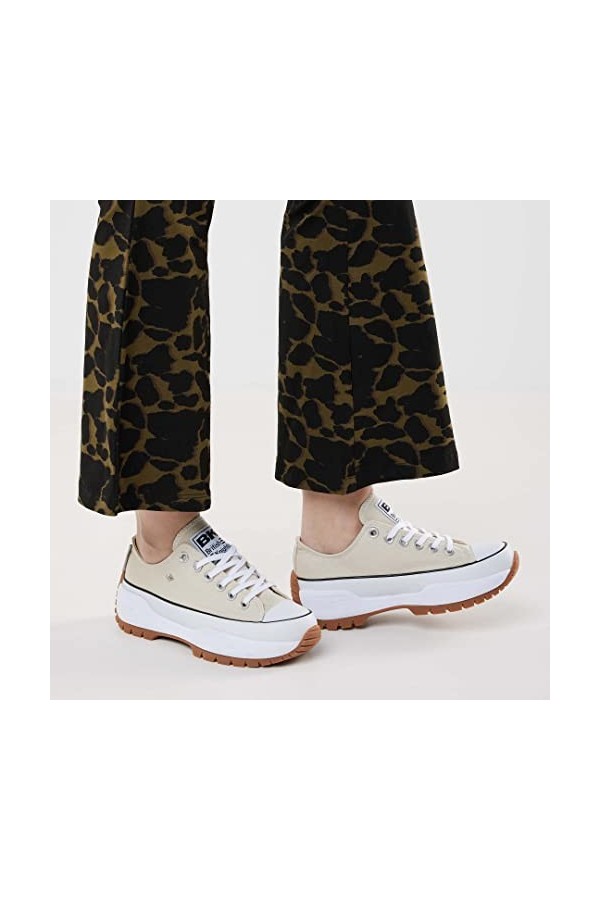 British Knights Femme Kaya Low Fly Basket, Beige, 40 EU