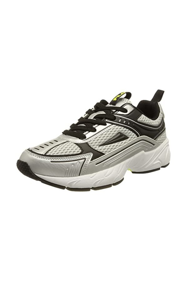 FILA Femme 2000 Stunner Low WMN Basket, Jasmine Green-Silver, 38 EU