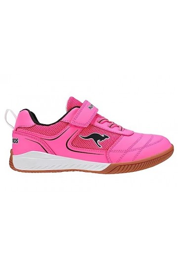 KangaROOS Femme K5-Play EV Basket, Rose Fluo, Noir de Jais, 39 EU