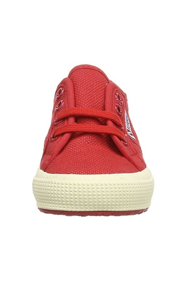 Superga 2750 Bebj Classic, Entrainement Adulte Mixte - Rouge - 24 EU 7 UK 