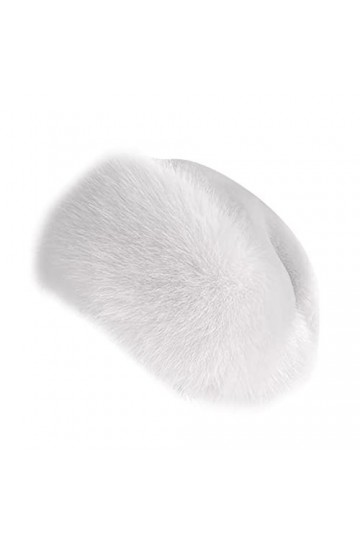 iSpchen Bonnet dhiver en Fausse Fourrure pour Femmes, Chapeau Épais Et Chaud dhiver avec Chapeau en Peluche Extensible dhi