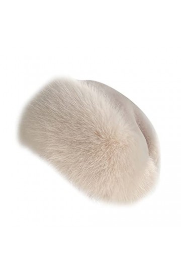 iSpchen Bonnet dhiver en Fausse Fourrure pour Femmes, Chapeau Épais Et Chaud dhiver avec Chapeau en Peluche Extensible dhi