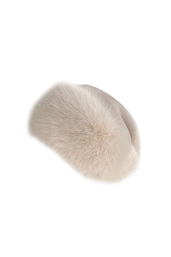 iSpchen Bonnet dhiver en Fausse Fourrure pour Femmes, Chapeau Épais Et Chaud dhiver avec Chapeau en Peluche Extensible dhi
