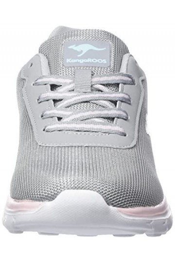 KangaROOS Mixte KN-nami Basket, Vapor Grey Frost Pink, 36 EU