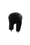 YUDATPG Chapeau bomber pour femme en fausse fourrure,Chaud,Unisexe,Ushanka,Hiver,Cosaque russe,Coupe-vent,Fermeture épaisse,R