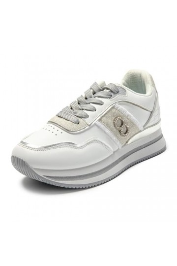 JOMIX Baskets Mode Femmes Chaussures Sport Course élégantes Confortable Respirant Marche Chaussures Sneakers Fitness Gymnase 