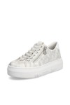 Rieker M1953 Baskets Mode Femme Blanc 43
