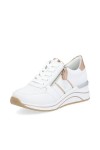 Remonte D0T04 Baskets Mode Femme Blanc 37