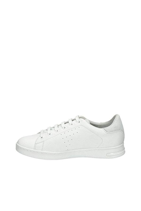 Geox Femme D Jaysen A Sneakers, White, 39 EU