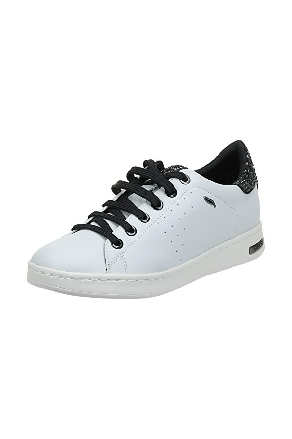Geox Femme D Jaysen A Sneakers, White, 39 EU