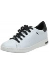 Geox Femme D Jaysen A Sneakers, White, 39 EU