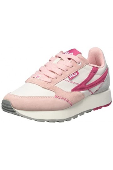 FILA Femme Run Formation WMN Basket, White-Pale Rosette, 41 EU
