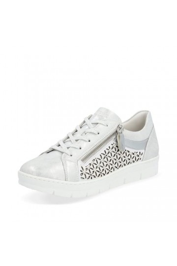 Remonte D5830 Baskets Mode Femme Argent 38