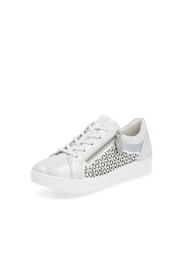 Remonte D5830 Baskets Mode Femme Argent 38