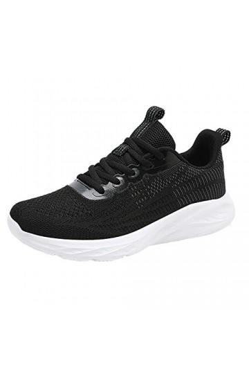 Jiabing Baskets pour femme - Chaussures de sport en maille - Chaussures de course - Chaussures de course sur route - Chaussur