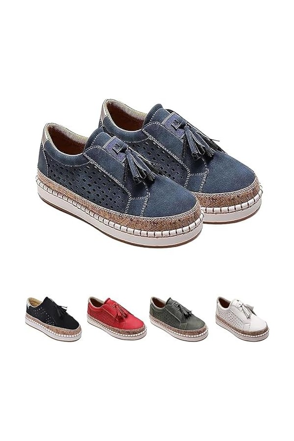 Distrainar Chaussures Dotmalls, Chaussures Libiyi Femmes, Baskets orthopédiques Ultra-Confortables, Baskets Respirantes Ultra