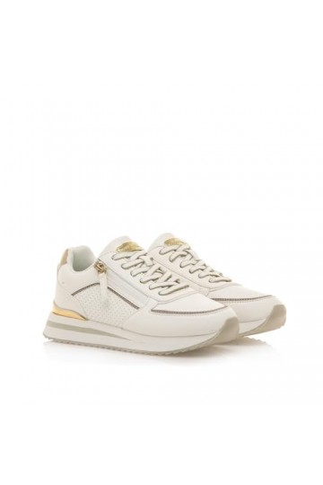 MARIAMARE Deportivas Mujer Deportivas 68417 Mujer | Deportivas Sport | Cierre Con Cordones | 56615 | Blanco_oro