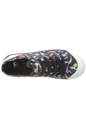Rocket Dog Femme Jazzin Baskets, Noir/Multicolore, 39 EU