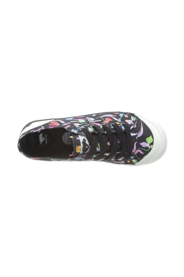 Rocket Dog Femme Jazzin Baskets, Noir/Multicolore, 39 EU