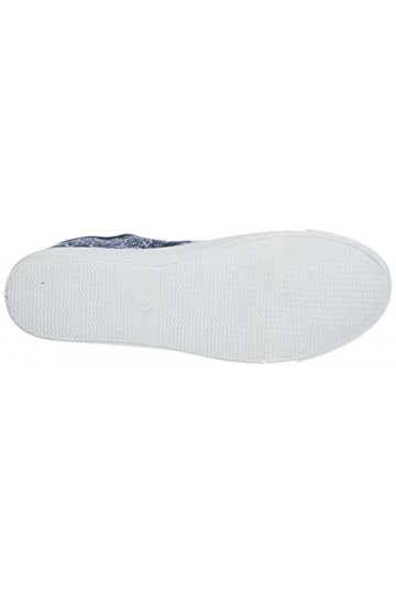 TERRE DE MARINS Femme DARSE Basket, Marine-Imprime, 38 EU