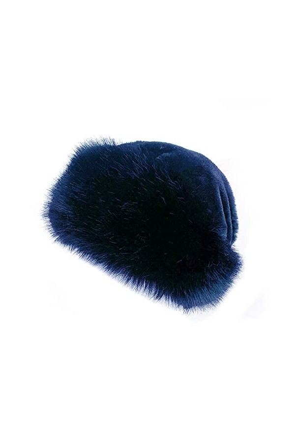 LICHENGTAI Chapka Femme en Fausse Fourrure Chapka Hiver Thermiques pour Femme Chapeau Hiver Super Epais et Chaud Chapka Chape