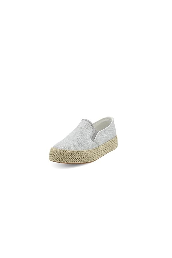 QUEEN HELENA Baskets Basses Espadrilles Femme X20 31 Beige, 36 EU