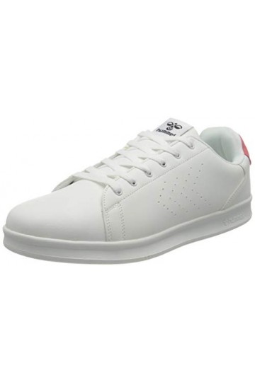 hummel Mixte BUSAN Basket, White/Pink, 38.5 EU