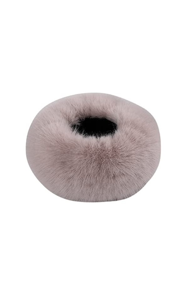 Chapeau en Fausse Fourrure, Bandeau en Fourrure Femme, Hiver Chaud Cache-Oreilles Ski Chapeau de Neige Cache Oreilles Fausse 