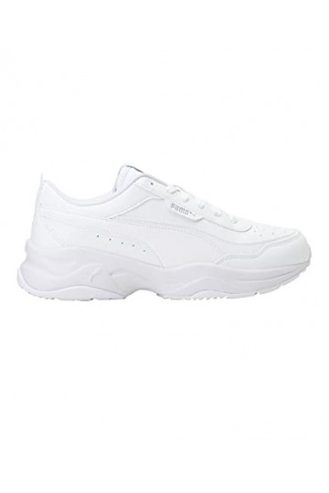 PUMA Cilia Mode, Baskets Femme, Blanc Silver, 38 EU