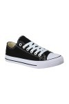 Elara Baskets Basses Unisexe Femme Homme Chunkyrayan Chucks-Flach-1 Black-42