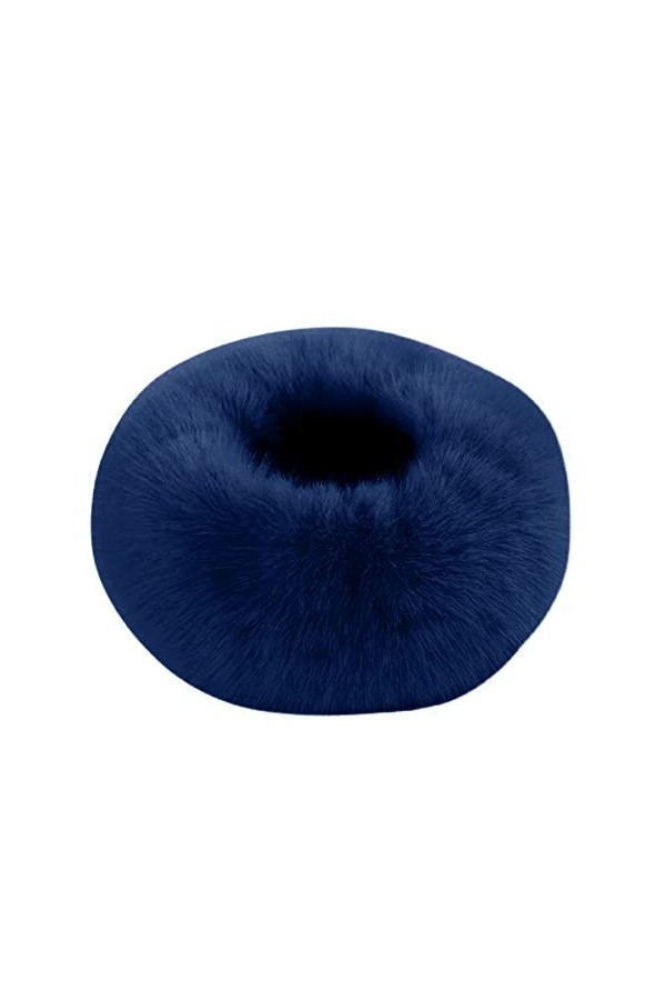 iSpchen ÉChapeau dhiver pour Femmes avec Bandeau en Fausse Fourrure, Chapeau dhiver Chaud Épaissi avec Chapeau Haut De Form