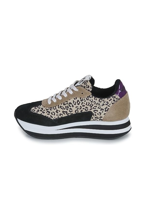 No Name Baskets Mode Flex M Jogger Suede Leo