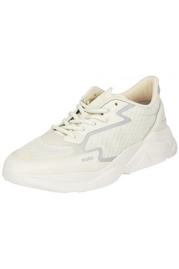 HUGO Femme Leon_Runn_thdd, Blanc, 40 EU