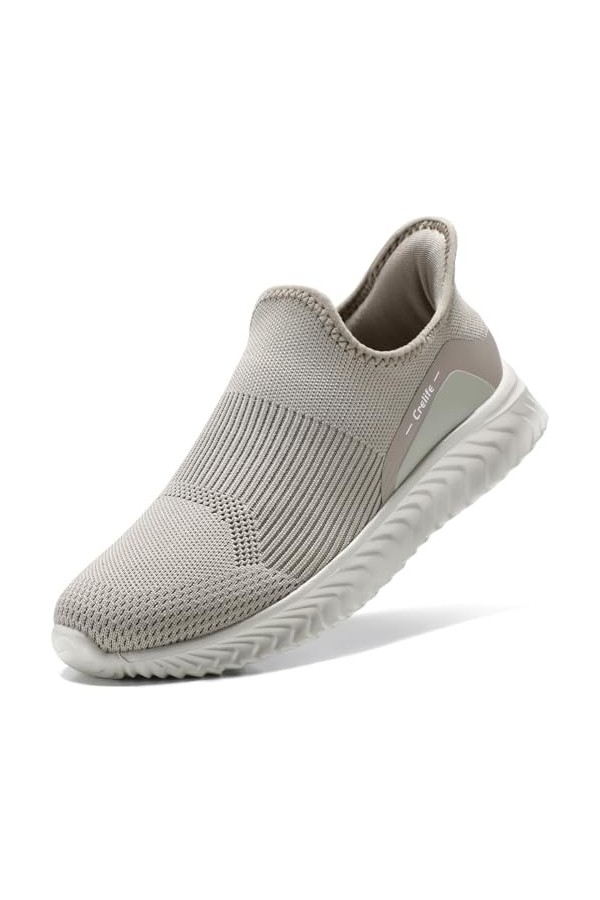 STQ Femme Basket Respirantes Travail Légères Chaussures de Running Marche Sneakers Sport Blanc Violet Size 36