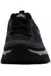 Skechers Womens Max Cushioning Elite-Brilliant Sneaker, Black/Black, 6 M