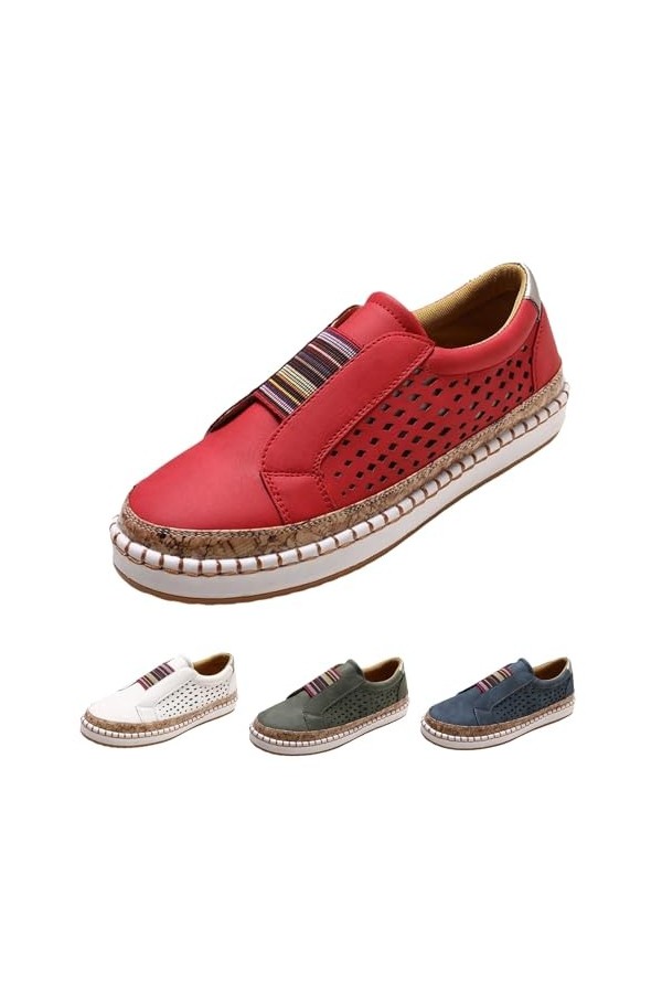 YImoomus Dotmalls Libiyi Baskets orthopédiques ultra confortables et respirantes pour femme, vert, 38 EU