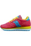 Saucony Baskets Jazz Triple pour femme, Rose/bleu clair, 37.5 EU