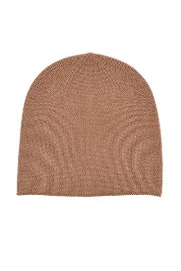 Style & Republic Bonnet pour enfant en cachemire, bonnet 100 % cachemire, taille unique avec tour de taille de 50 cm., camel,