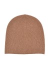 Style & Republic Bonnet pour enfant en cachemire, bonnet 100 % cachemire, taille unique avec tour de taille de 50 cm., camel,