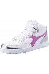 Diadora Femme Raptor Mid Odissea WN Chaussure de Gymnastique, White Silver, 36 EU