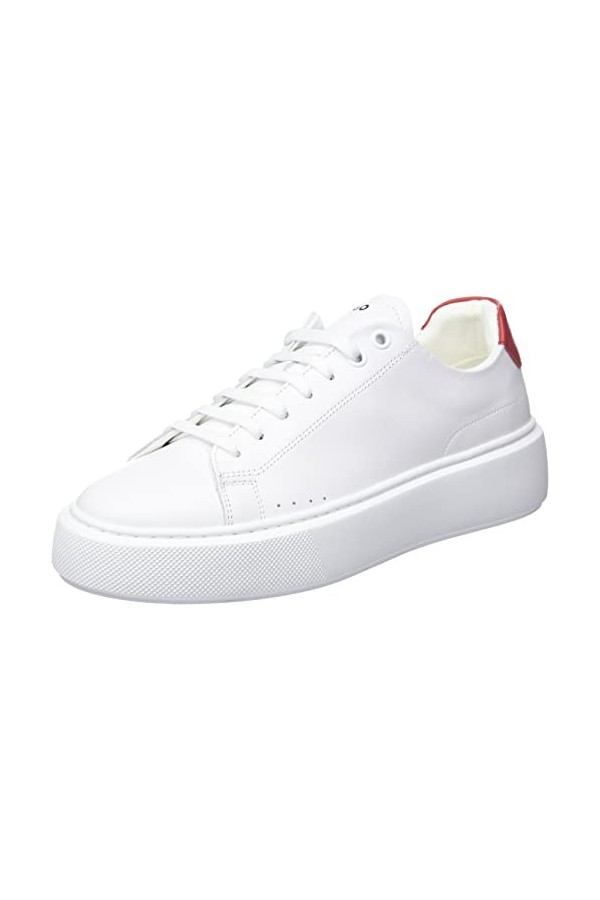 HUGO Femme Quiver_derb_lt Basket, Blanc Ouvert 121, 41 EU