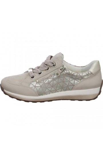 ARA Femme Osaka Basket, Shell Platine, 38.5 EU Large