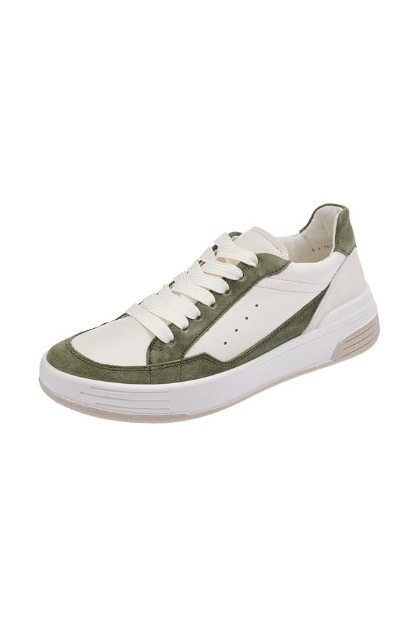 ARA Femme Master Baskets Basses, Thyme Cream, 38 EU Large