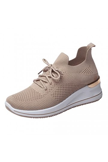 Coo2Sot Chaussure Ete Femme Maille Chaussettes Chaussures Décontracté Chaussures Respirant Chaussures Sport Décontracté Chaus