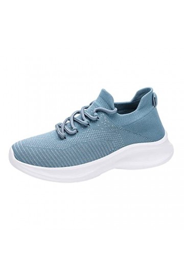 Coo2Sot Chaussures Confort Femme Mode Couleur Pure Été Maille Respirant Confortable Léger Basket Marche, Basket Basse, Basket