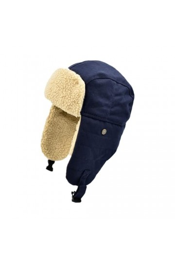 IBLUELOVER Chapka Femme Homme Chapeau Hiver Suède Cagoules avec Oreillette Bonnet Chaud Doublure en Fausse Fourrure Casquette