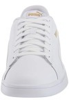 PUMA Femme Smash V2 Basket, White High Risk Red Team Gold, 38.5 EU